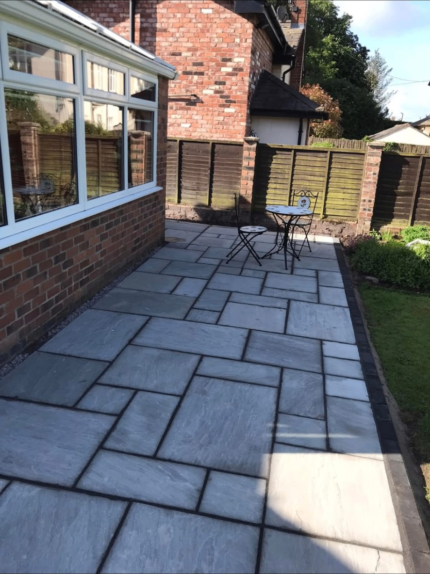 Riven Sandstone Patio