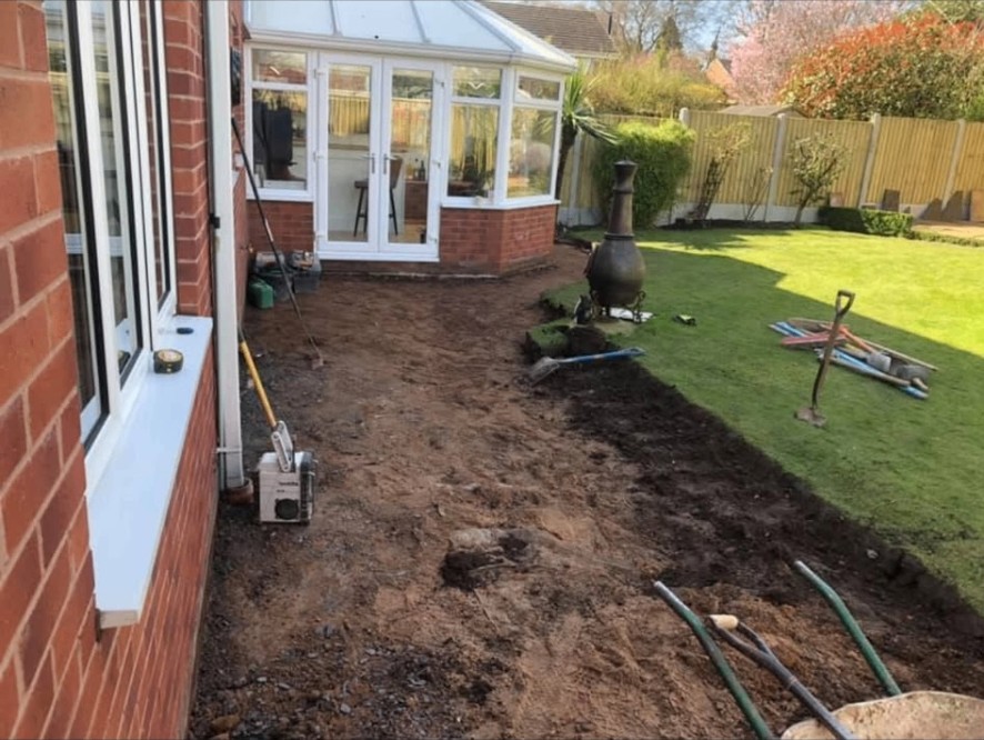 Rear Garden Strip-out