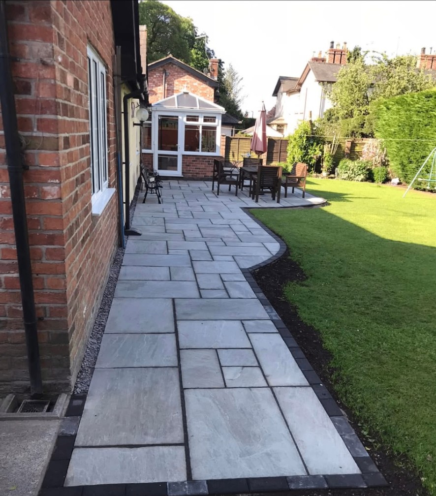 Indian Sandstone Patio & Path