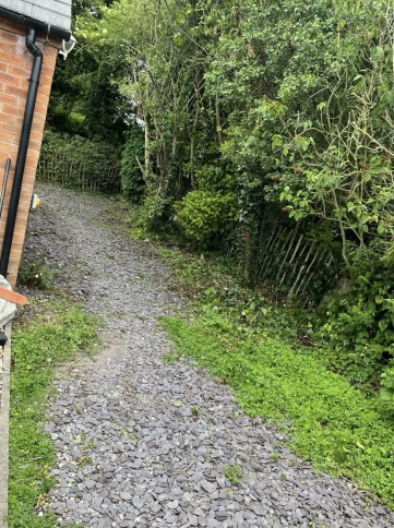 Slate Path Before Works